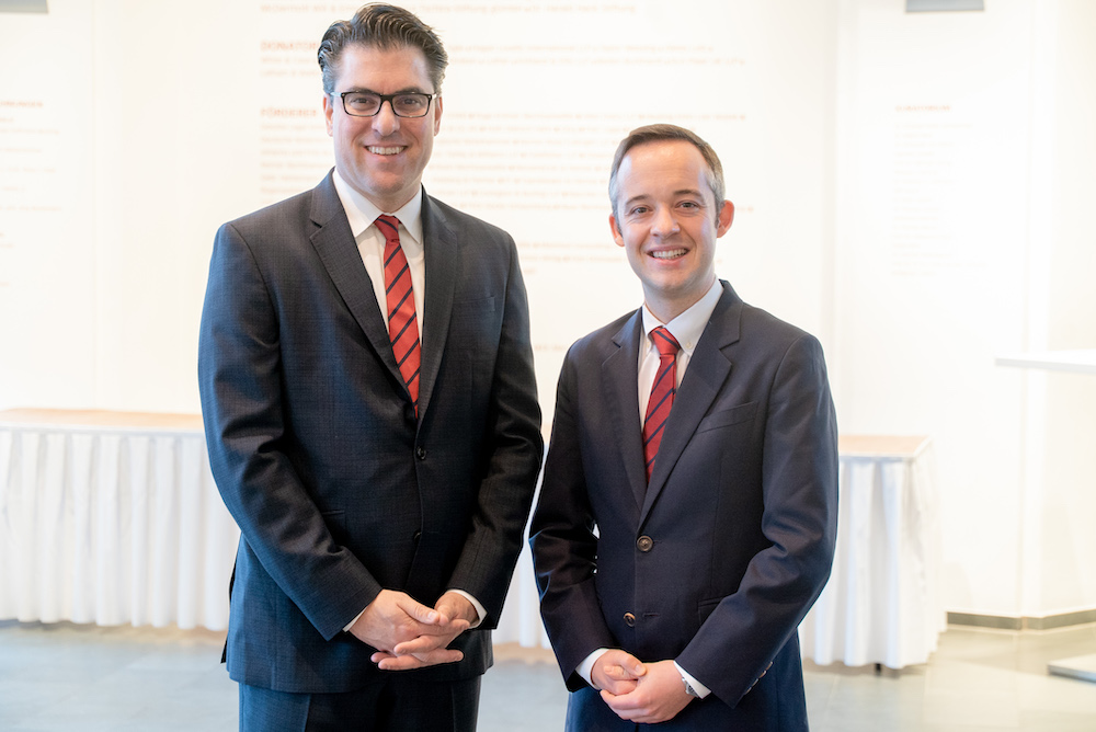 Dan Katz and Dirk Hartung, Academic Directors of the Bucerius Summer Program Legal Technology and Operations